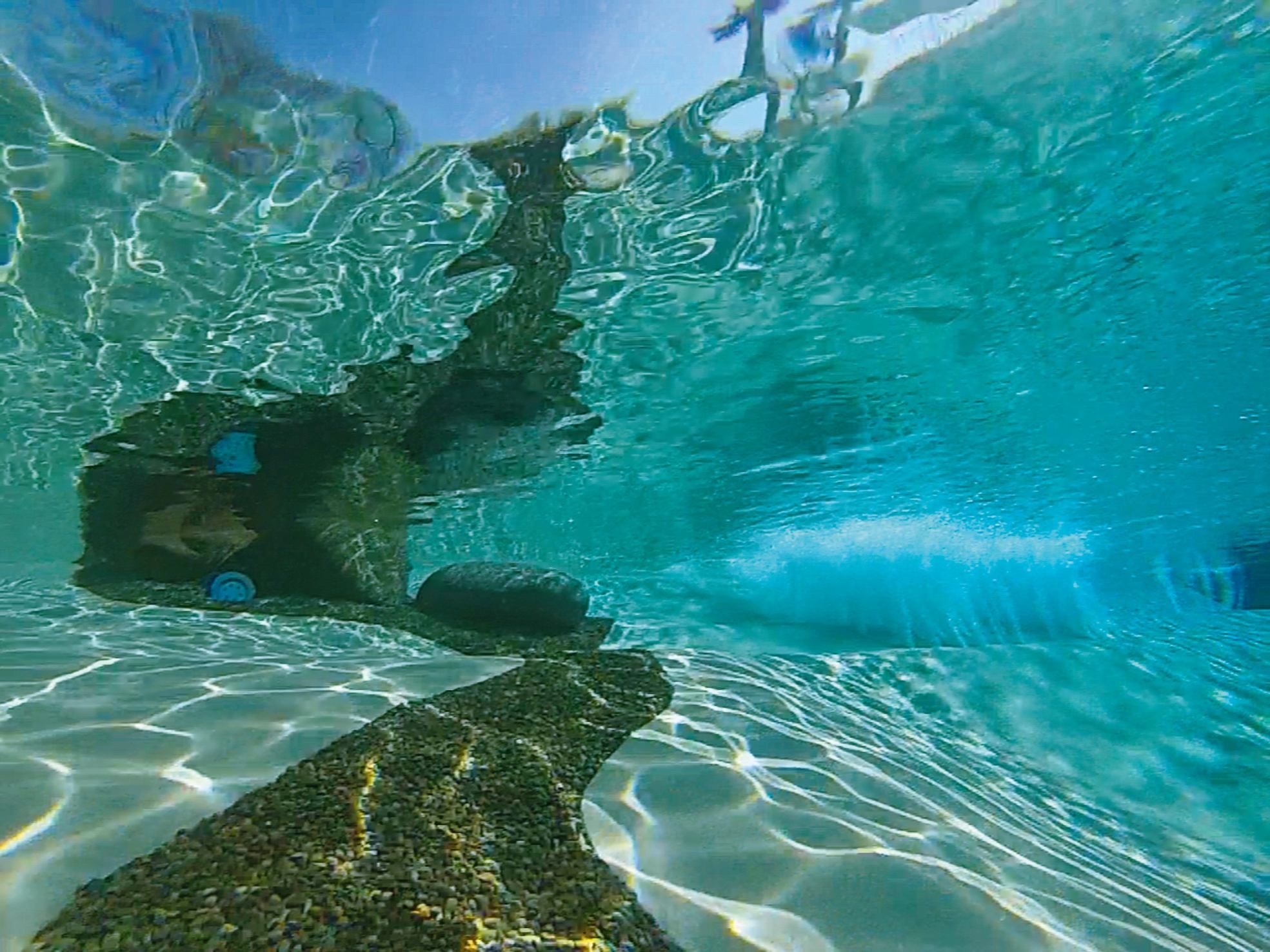 Unterwasser Luftdüsen im Swiss SPA-Pool