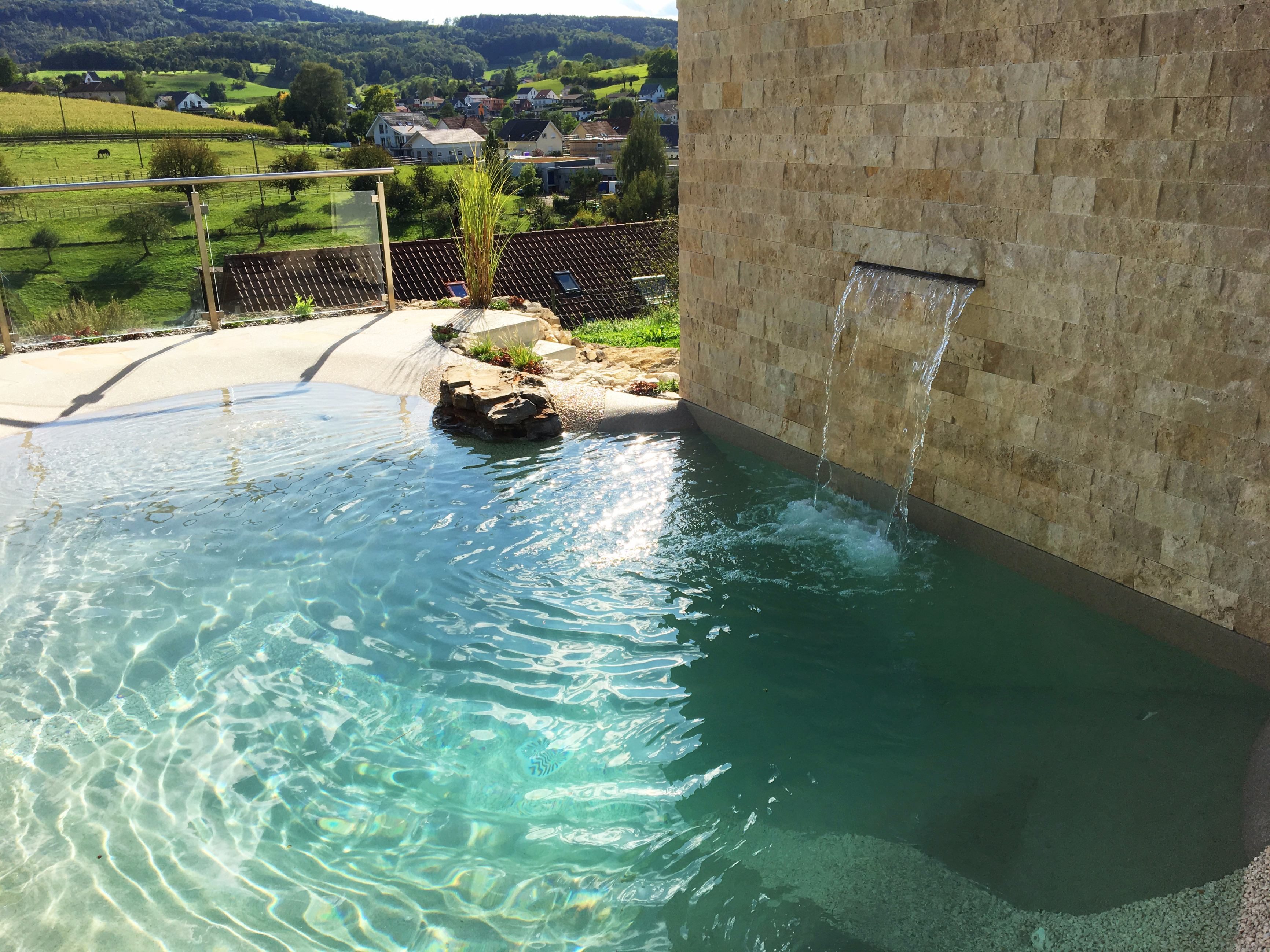 Bio Design Pool im Garten