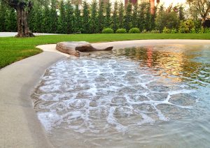 Einladende Sprudelecke im Swiss SPA-Pool